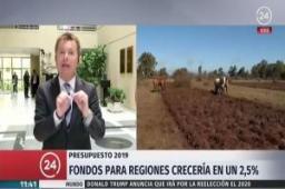 Entrevista a subsecretario Felipe Salaberry sobre proyecto de ley de Presupuestos 2019