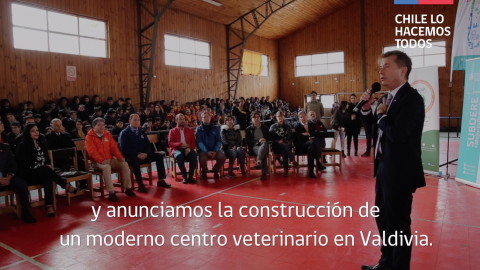 Subsecretario Salaberry inauguró significativas obras en Valdivia y Río Bueno