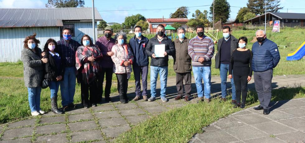 Recursos asignados desde Subdere permitirán recuperar multicancha de Maullín Recursos asignados desde Subdere permitirán recuperar multicancha de Maullín