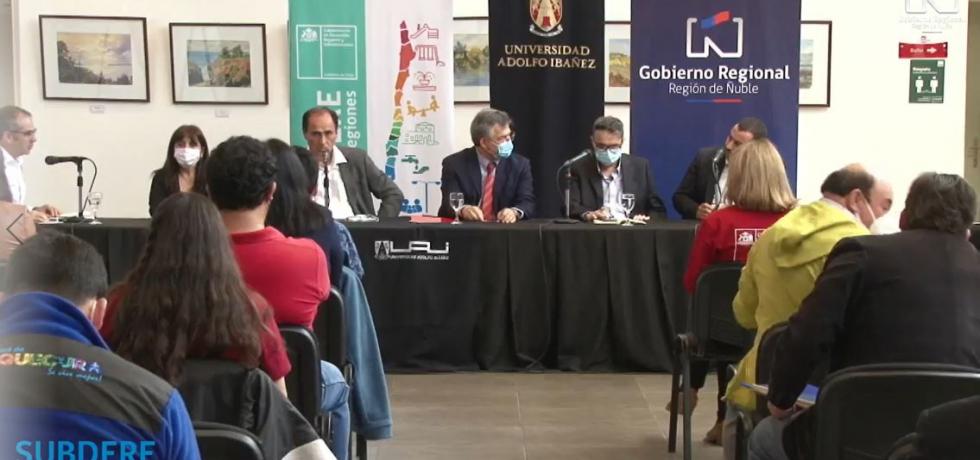 Seminario en Ñuble presentó el Índice de Bienestar Territorial (IBT) como motor para descentralización