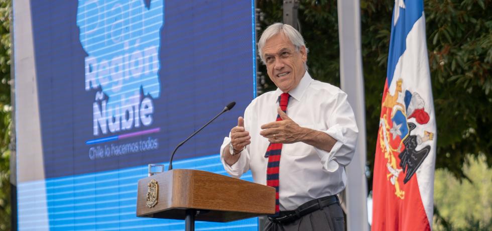 Presidente Piñera presentó plan de desarrollo para al Región de Ñuble |  Subdere