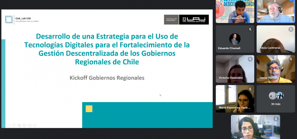 Subdere y GobLab UAI apoyarán a los gobiernos regionales en su transformación digital Subdere y GobLab UAI apoyarán a los gobiernos regionales en su transformación digital