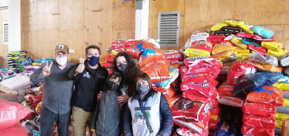 Sebastián Jiménez orientó a los vecinos de Castro sobre el cuidado de sus mascotas tras el incendio Sebastián Jiménez orientó a los vecinos de Castro sobre el cuidado de sus mascotas tras el incendio