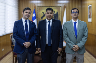 Subsecretario Sebastián Figueroa Melo se reúne con Gobernador de Arica y Parinacota 