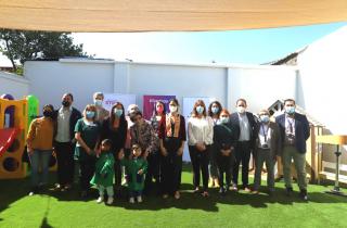 Subdere y Municipalidad de Santiago inauguran jardín infantil en barrio Matta Madrid