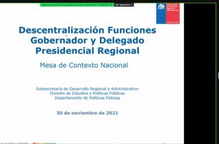 Dirigentes de la tercera edad se capacitan en materia de descentralización