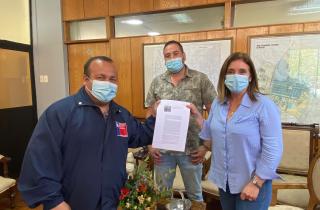 Mejores áreas verdes para la comuna de Parral financiadas por Subdere