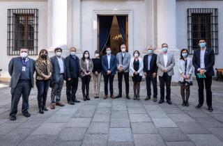 Subsecretario Crispi se reúne con Asociación de gobernadores y gobernadoras para coordinar el trabajo conjunto por la descentralización