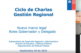 Comenzó ciclo de charlas para nuevos equipos de gobiernos regionales